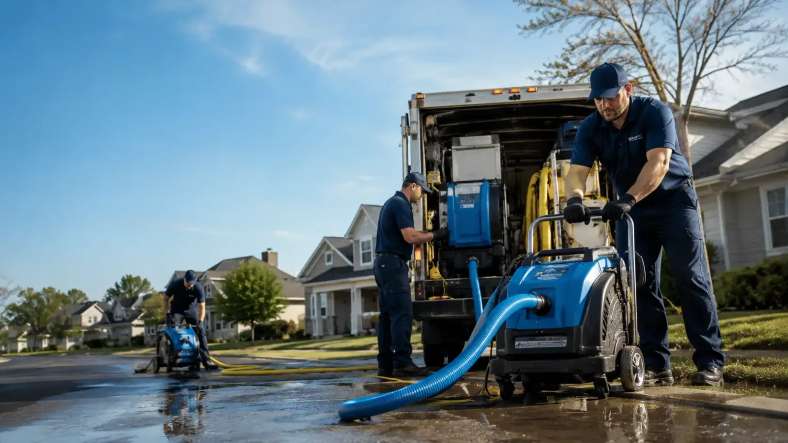 Flood Damage Cleanup in Van, TX